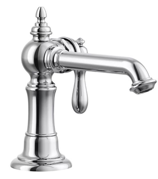 KOHLER® Artifacts® Polished Chrome Single-Handle Bathroom Sink Faucet-0