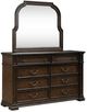 Liberty Furniture Provence Park 4-Piece Chateau Brown/Cream Queen Bedroom Set-3