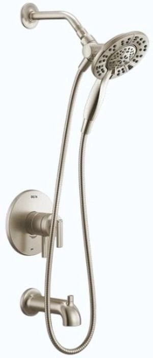 Delta Altado™ Monitor® 17 Series Stainless Tub & Shower Trim with In2ition®-0