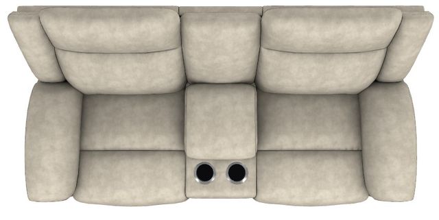 La-Z-Boy® Joel Stucco Power Reclining Loveseat with Console and Headrest-4