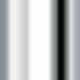 Korson Furniture Fifi Round Glass Top Bistro Table with Polished Stainless Steel Base-3