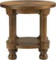 Signature Design by Ashley® Chadworth Medium Brown Round End Table-2