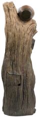A & B Home Aged Brown 3-Tier Outdoor Decorative Tree Trunk Fountain-3