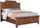 Artisan & Post by Vaughan-Bassett Maple Road Antique Amish King Storage Panel Scalloped Bed-0