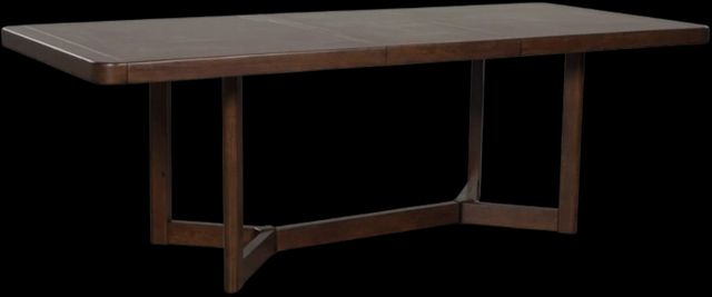 Signature Design by Ashley® Dilenno Dark Brown Rectangular Dining Table-0