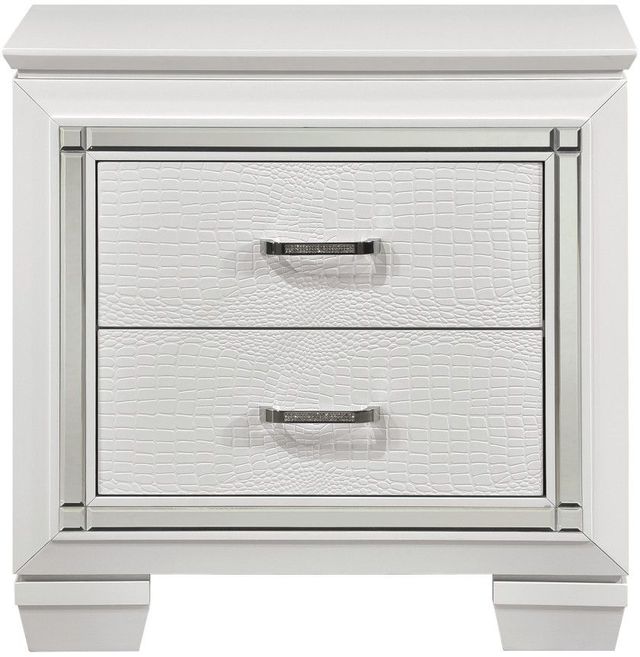 Homelegance® Allura White Nightstand-2