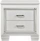 Homelegance® Allura White Nightstand-2