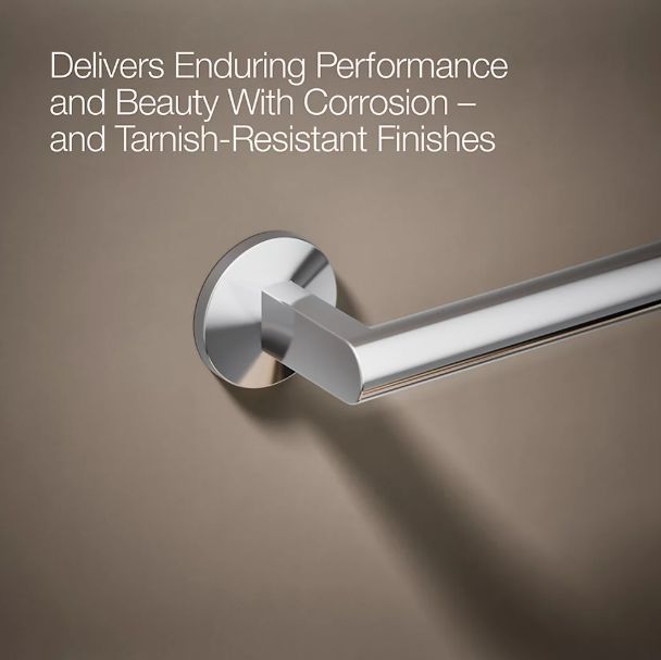 KOHLER® Components® Polished Chrome 24" Towel Bar-4