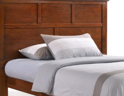 Night & Day Furniture™ Spices Bedroom P-Series Tarragon Cherry Eastern King Panel Bed-1