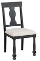 Furniture of America® Neue Mills 7-Piece Black Dining Table Set-5