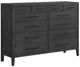 Elements International Versailles Contemporary Black Chest-0