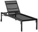 Homecrest™ Outdoor Living Customizable Allure Mesh Aluminum Outdoor Armless Stackable Adjustable Chaise with Wheels-0
