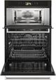 KitchenAid® 30" Black Stainless Steel with PrintShield™ Finish Smart Electric Built In Oven/Micro Combo-1