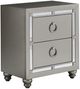 Global Furniture USA Riley 4-Piece Silver Full Panel Bedroom Set-3