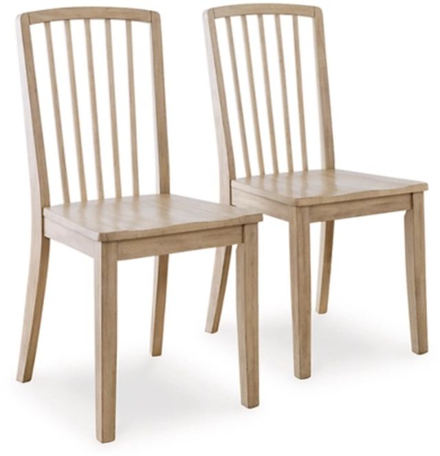 Signature Design by Ashley® Gleanville 4 Piece Dining Table Set-2
