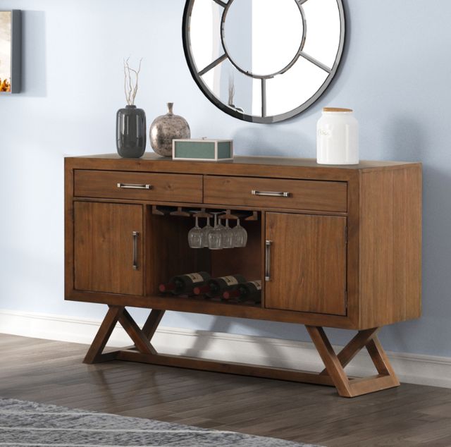 New Classic® Home Furnishings Putnam Walnut Server-1