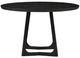 Moe's Home Collection Silas Black Ash Round Dining Table-2