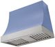 AGA Marquee 36" Carnaby Blue Wall Mounted Range Hood with Brushed Nickel Trim-0