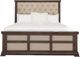 Vintage Furniture Royce Queen Padded Bed-0