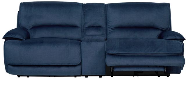 Steve Silver Co. Olsen 3-Piece Indigo Dual-Power Zero-Gravity Modular Reclining Console Loveseat-2