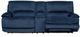 Steve Silver Co. Olsen 3-Piece Indigo Dual-Power Zero-Gravity Modular Reclining Console Loveseat-2
