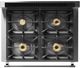 Viking® Tuscany 36" Onyx Pro Style Dual Fuel Range-4