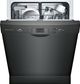 Bosch® 100 Series 24" Built In Dishwasher-Black-2