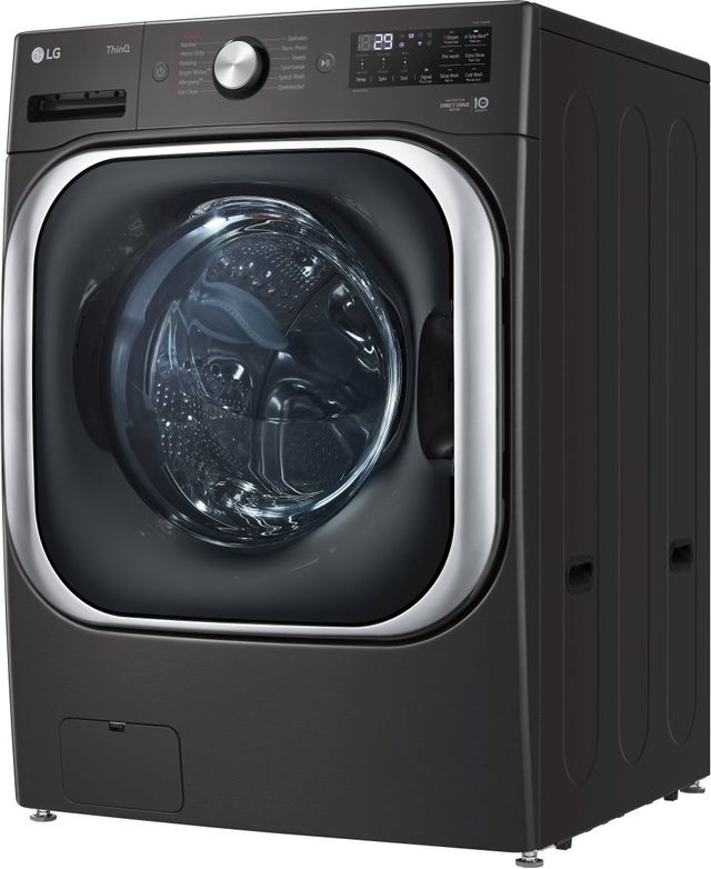 LG 5.2 Cu. Ft. Black Steel Front Load Washer-2