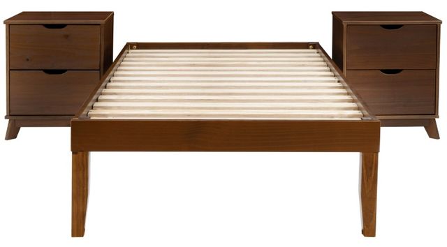 Powell® Portix 3-Piece Walnut Youth Twin Simple Bedroom Set-0