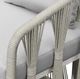 Intercon Alexa White Aluminum/Fabric Outdoor Arm Chair-4