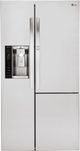 LG 21.74 Cu. Ft. Stainless Steel Counter Depth Side-by-Side Refrigerator-0