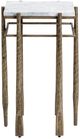 Classic Home Jasmine Moonstone White End Table-2