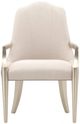 Michael Amini® Malibu Crest Chardonnay/Pearl Arm Chair-1