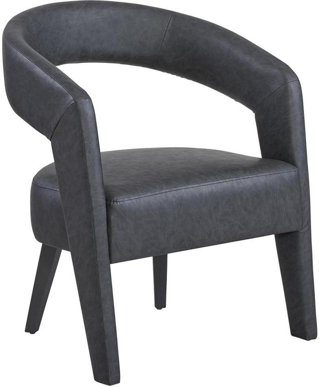 Bernards Moden Dark Blue/Java Open Back Dining Chair-0