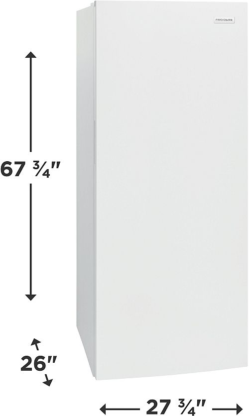 Frigidaire 28" 16.0 Cu. Ft. White Garage Ready Counter Depth Freezerless Refrigerator-2