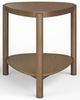 Magnussen Home® Hadleigh Honey Shaped Accent End Table-0