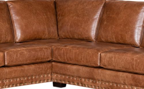 Mayo Customizable 3333L 2-Piece Leather L-Shape Sectional-1