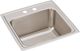 Elkay Lustertone® Lustrous Satin 19.5" 2-Hole Single Bowl Drop-in Laundry Sink-0