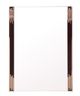 VIG Furniture Modrest Black/Gold Mirror-1