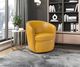 Homelegance® Tanner Yellow Swivel Accent Chair-1