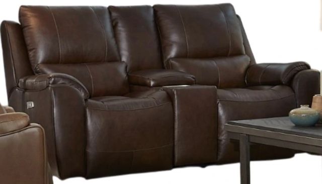 Southern Motion™ Customizable Westchester Power Reclining Loveseat with Headrest, Console, Hidden Cupholders, Next Level and Wireless Charging-0
