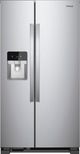 Whirlpool® 21 Cu. Ft. Fingerprint Resistant Stainless Steel Side-by-Side Refrigerator-0