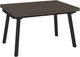 Amisco Customizable Lewis White Oak Veneer Dining Table with Extension-0
