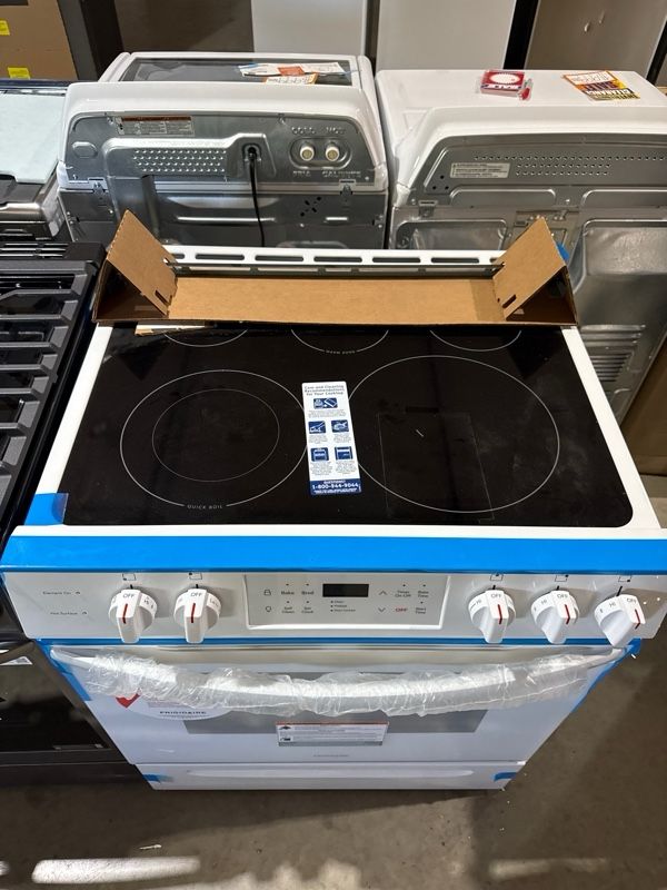 Clearance Frigidaire® 30" White Free Standing Electric Range-1