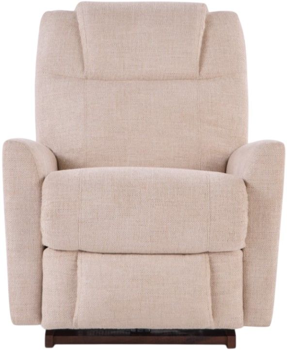 La-Z-Boy® Sparrow Ivory Power Rocking Recliner with Headrest and Lumbar-1