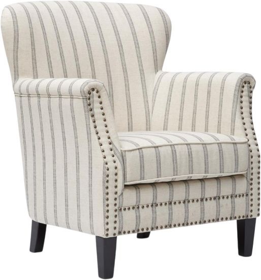 Jofran Inc. Layla Flax Accent Chair-0