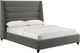 TOV Furniture Koah Grey King Velvet Bed-2