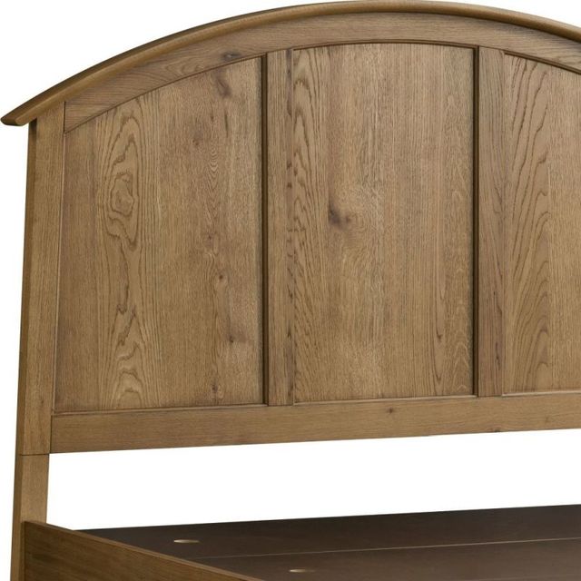 Intercon Jackson Golden Oak Queen Panel Storage Bed-3