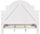 Liberty Furniture Magnolia Manor Antique White/Gray King Upholstered Panel Bed-4