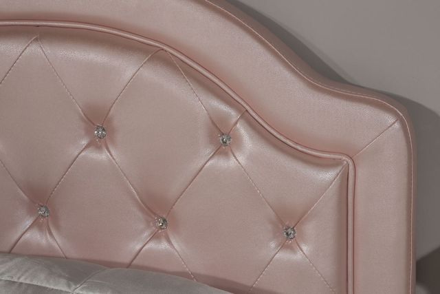 HH2 Home Karley Embossed Pink Full Faux Leather Headboard-1